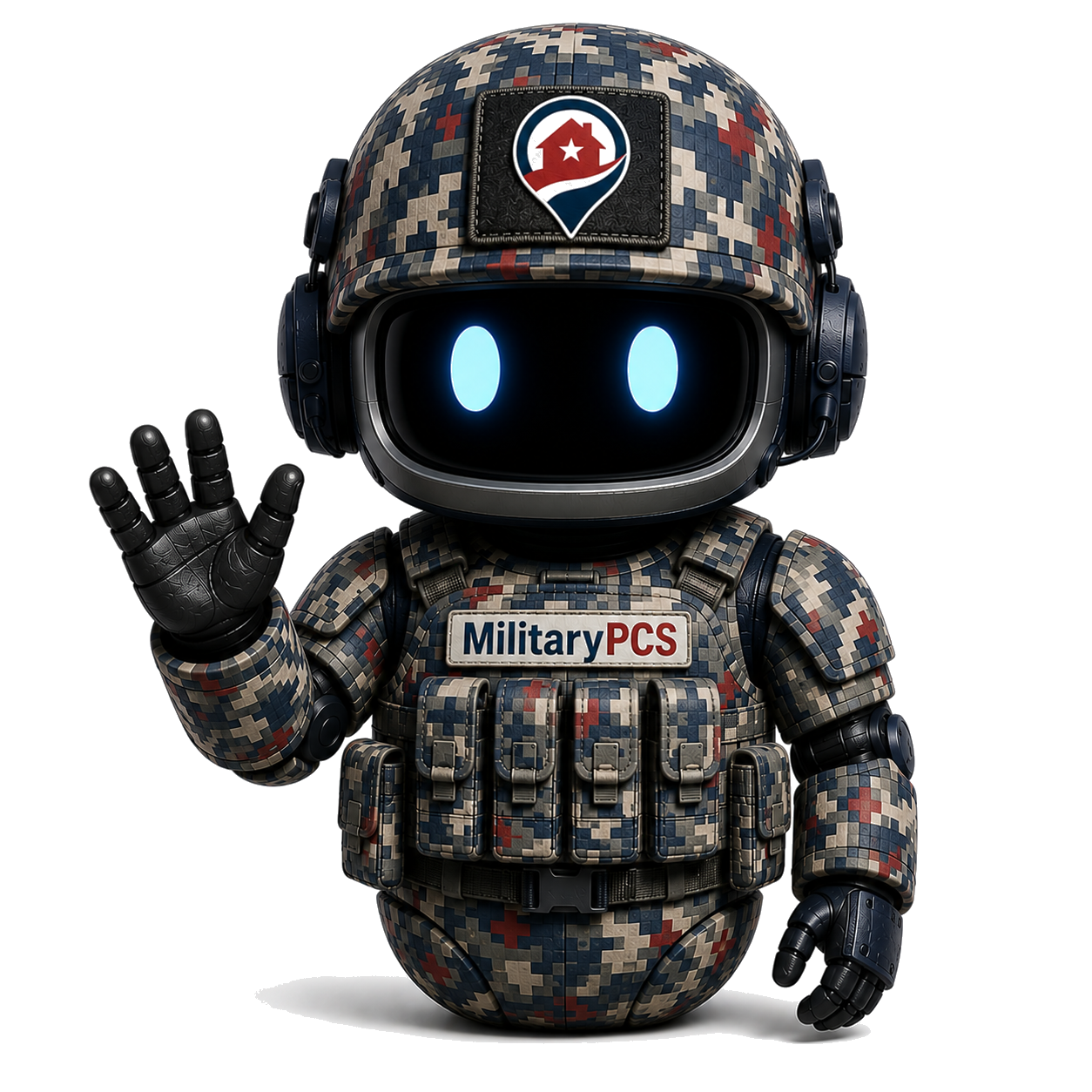 PCS Battle Buddy waving